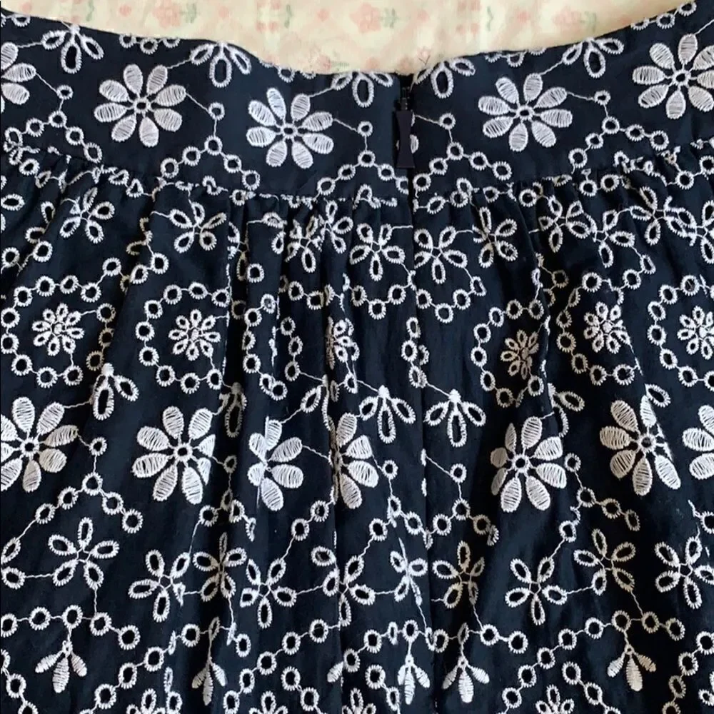 NWT KATE SPADE Shore Thing Eyelet Wrap Skirt SIZE 0
